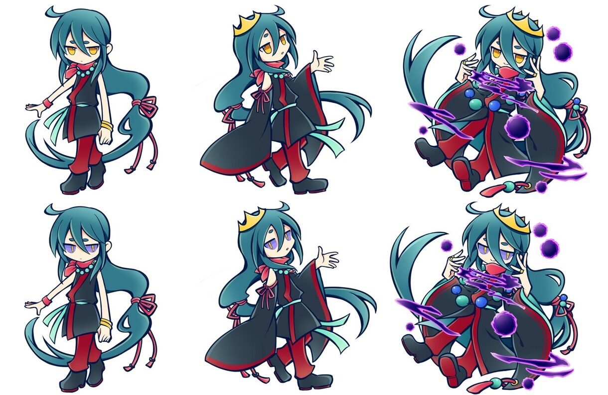 プロが一からキャラクターデザインいたします VtuberやTRPGに！汎用性の高い全身立ち絵の制作です イメージ6