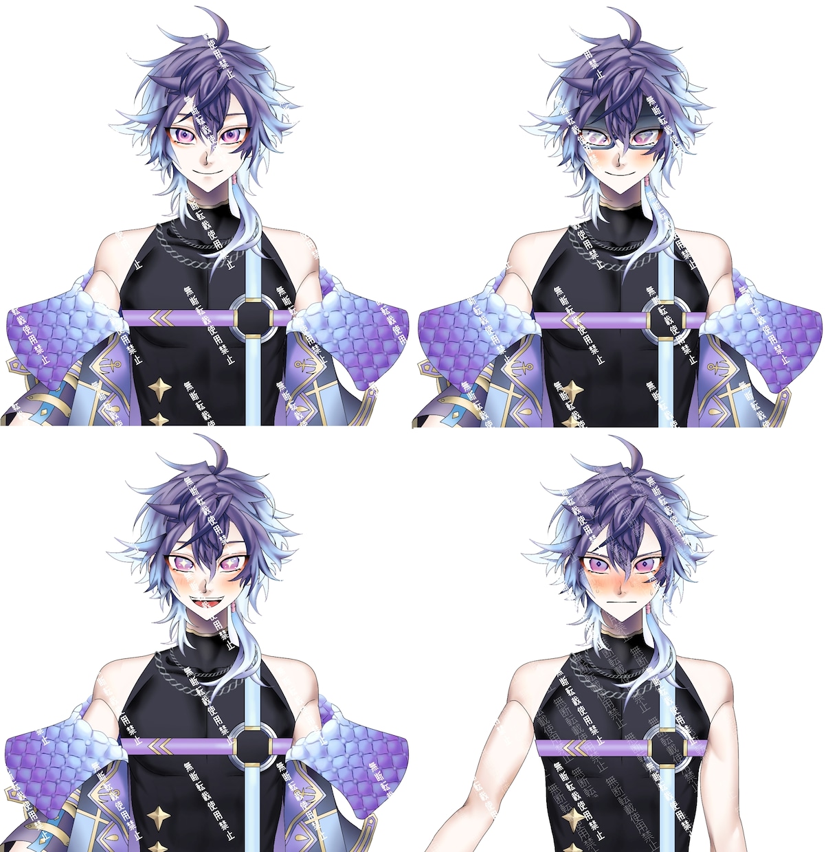 高品質VTuber・Live2Dモデルを制作します モデリング無し× パーツ分け迄の御依頼ページになります。 イメージ2