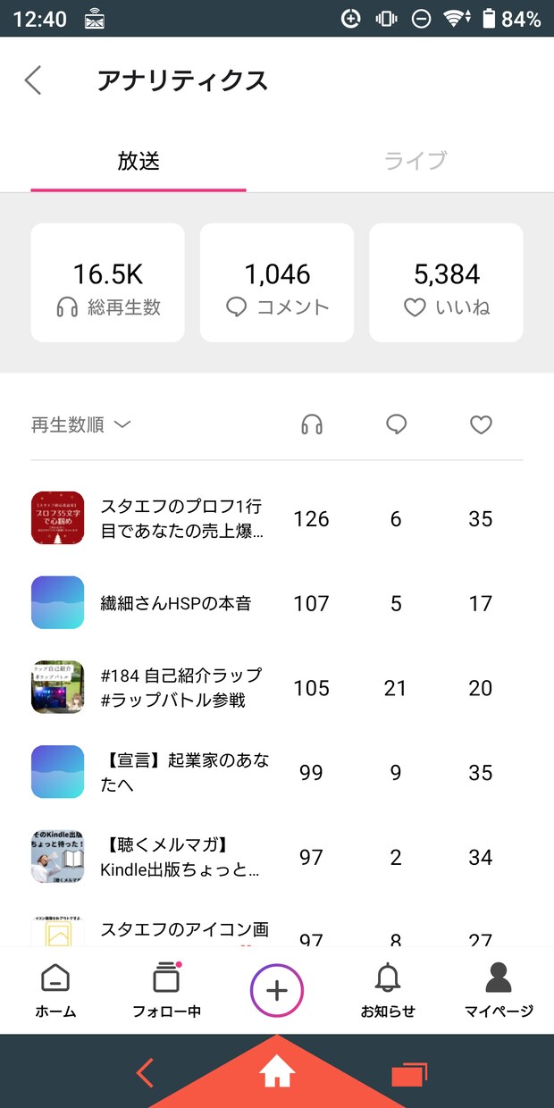 スタンドFM♪のはじめ方❤️を丁寧❤️に教えます スタンドFM♪1000人フォローの増やし方を教えます イメージ4
