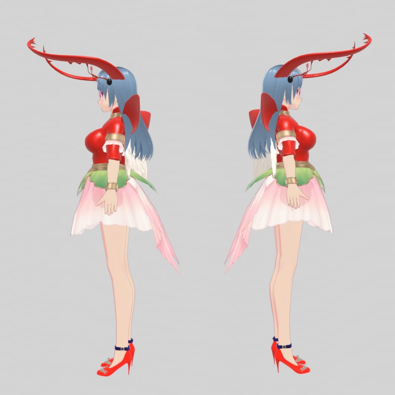 VRChat用のオリジナル３Ｄアバタ－を制作します 制作キャラのイメージを聞きましてオリジナルアバタ－制作します イメージ3