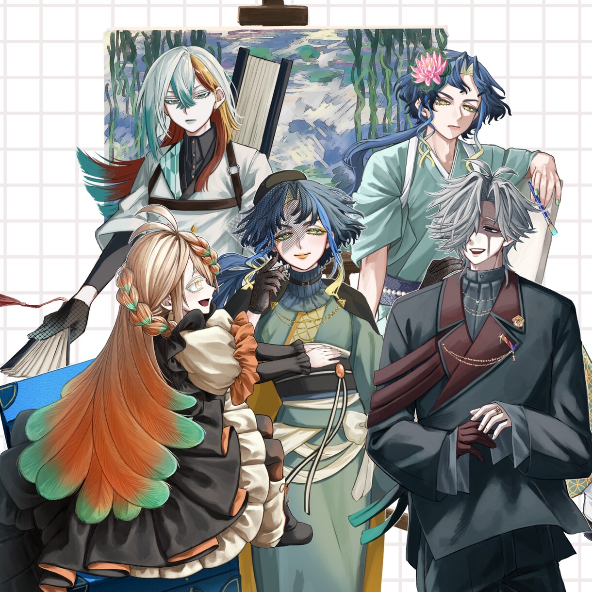 TRPG/ゲーム用立ち絵制作致します 【6/20まで全身半額キャンペーン中！】 イメージ3