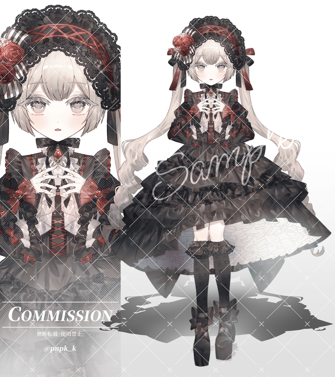 等身・SD立ち絵イラストを制作します Vtuber様、配信者様、OC制作など立ち絵が必要な方へ イメージ2