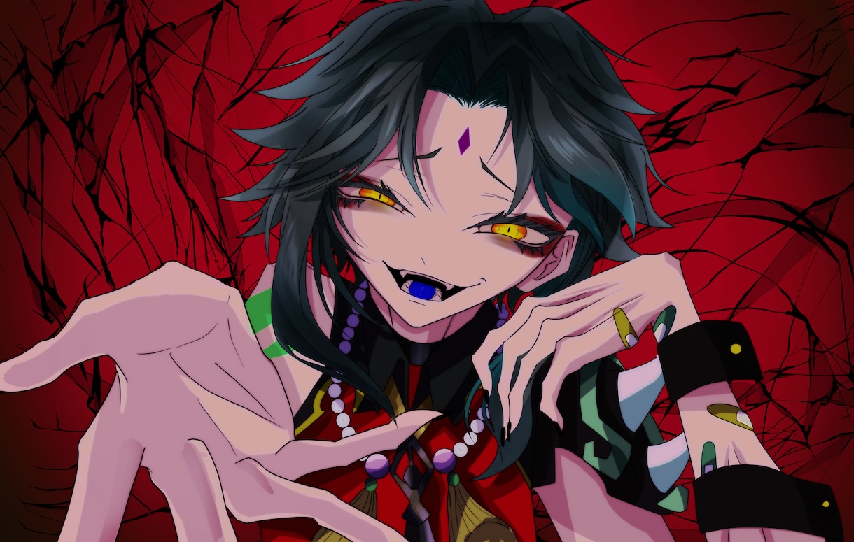 アイコン、歌ってみた動画、イラスト作成します アイコンや立ち絵、一枚絵、MV作成など行います。 イメージ4