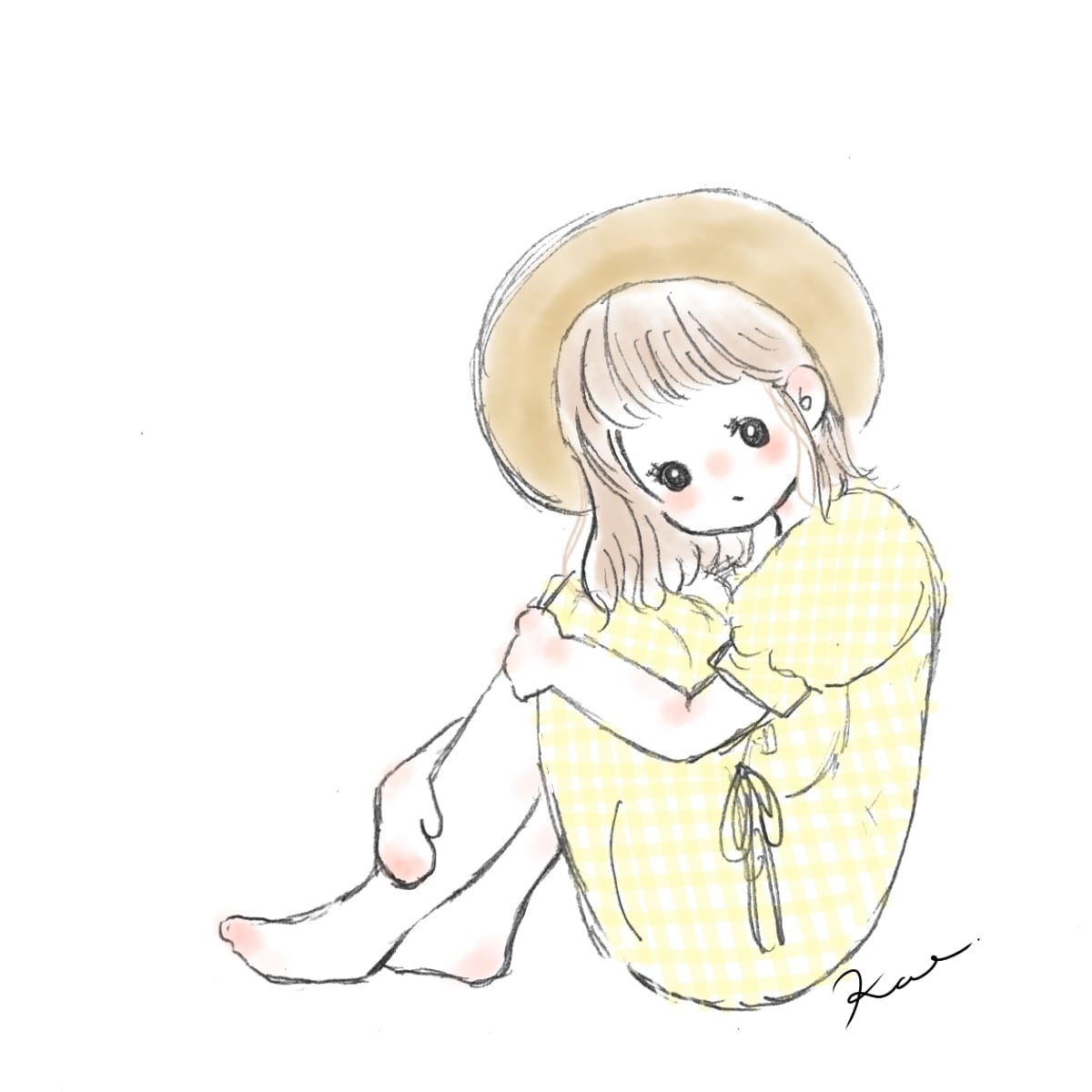 ふんわりやわらかなアイコン描きます 完全オーダー制！ゆるく、ふんわり似顔絵❁⃘*.ﾟ イメージ7