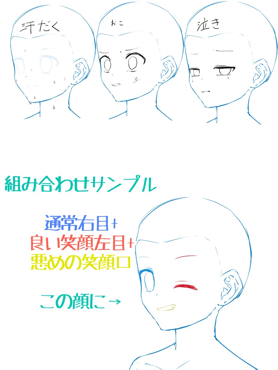 TRPGなどの立ち絵を描きます 雛型は決まってるのでキャラと表情指定だけでOK！ イメージ3