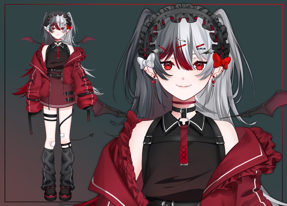 VTuberイラスト作成します かわいい～かっこいいまでご相談ください！ イメージ1