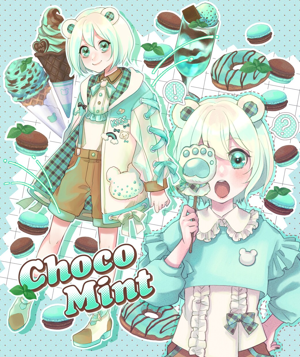 一枚絵のイラスト描きます 小説やゲームのジャケット、動画などに イメージ6