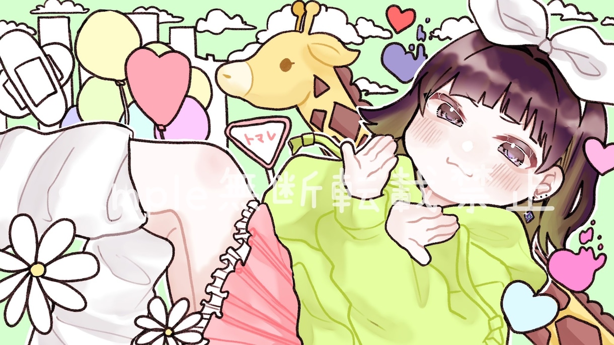 あなたの動画サムネをかっこよく可愛く描きます 動画のサムネイルなど動画の中の絵もかけます！ イメージ3
