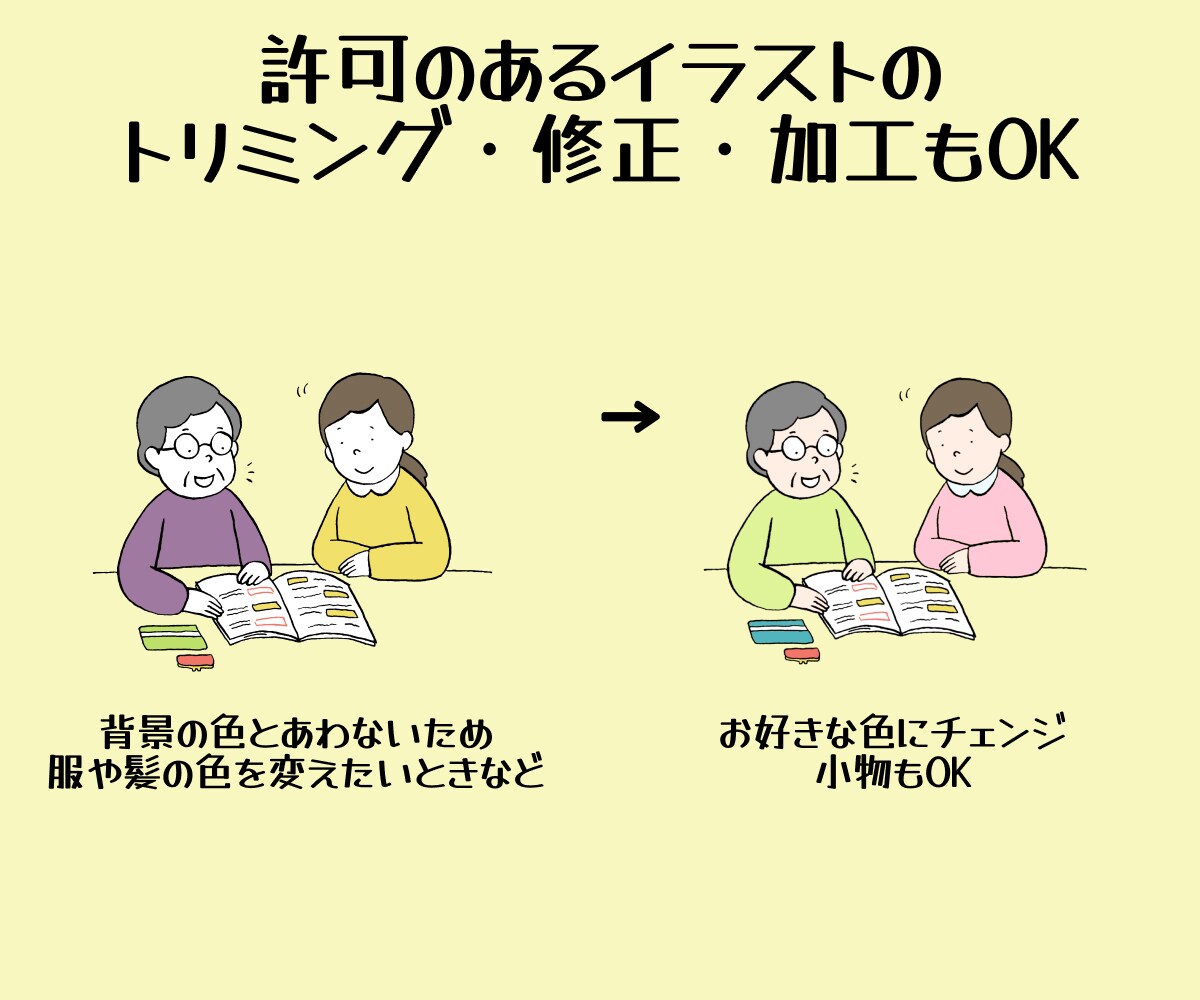 イラストや画像の背景透過・切り抜き・白抜きします 手描きでイラストを描き修正!画像を思いどおりに変化できます イメージ3