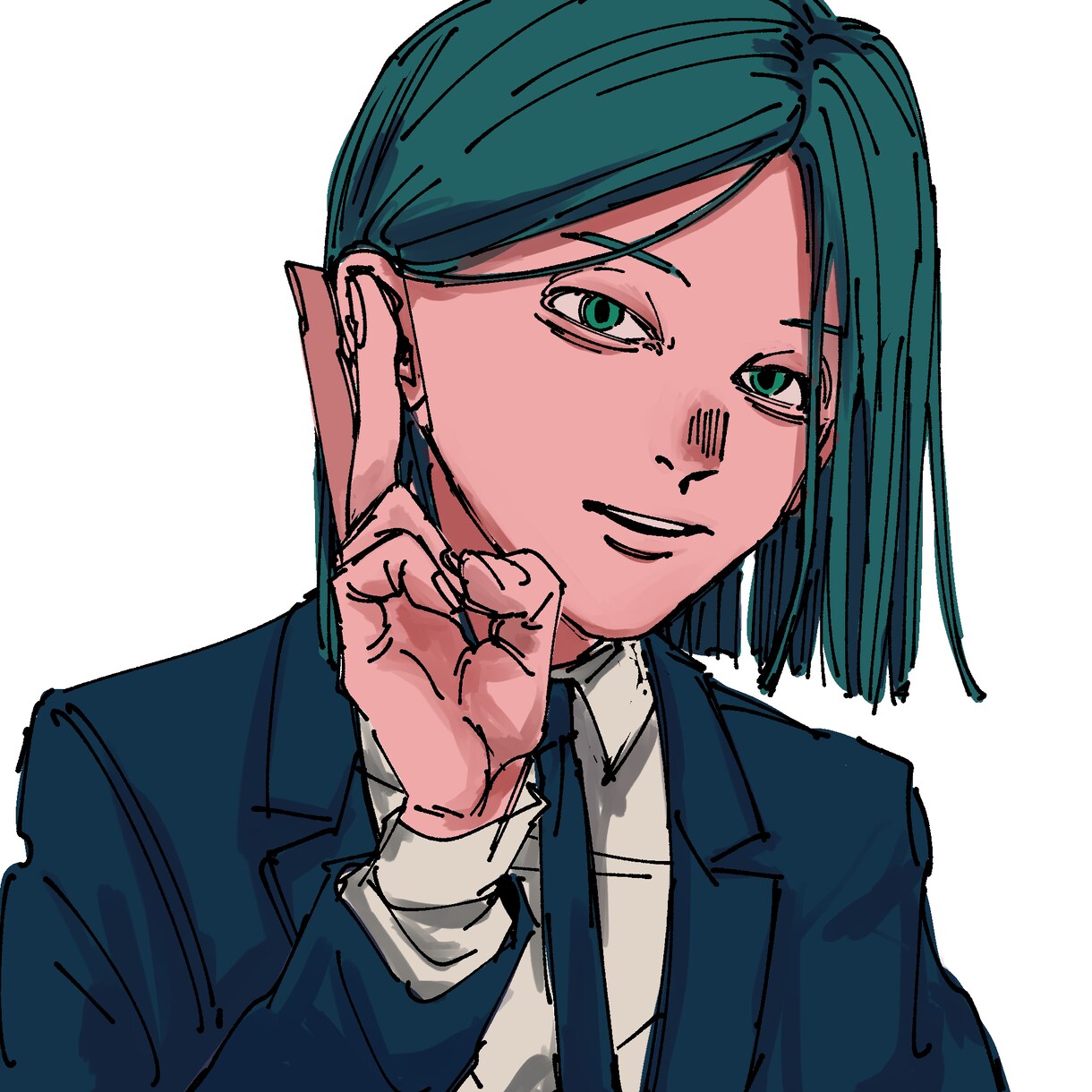 目を惹くダークポップなアイコンに仕上げます あなたの創作キャラや、希望の創作キャラを描きます イメージ9