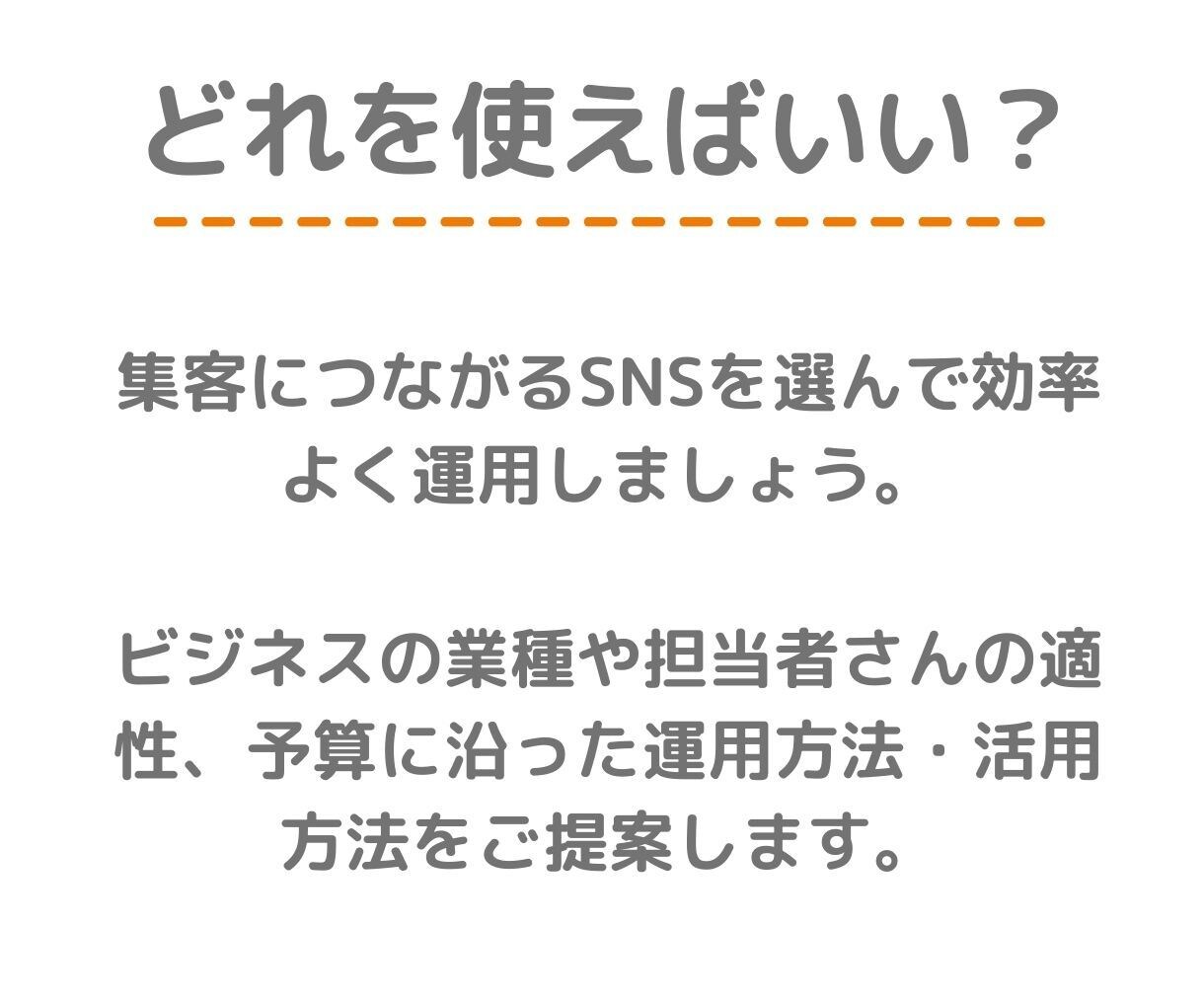 SNSを使った効果的な集客＆運用について提案します 趣味・ビジネスどちらでも。同業者さん、Web関係の方歓迎です イメージ3