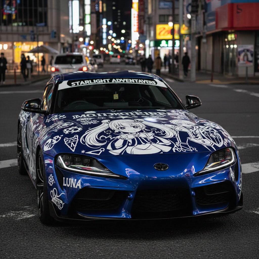 圧倒的最安値★カッティングステッカー作成します カスタムカー・デモカー・レース車両・デコトラ・営業車に イメージ3