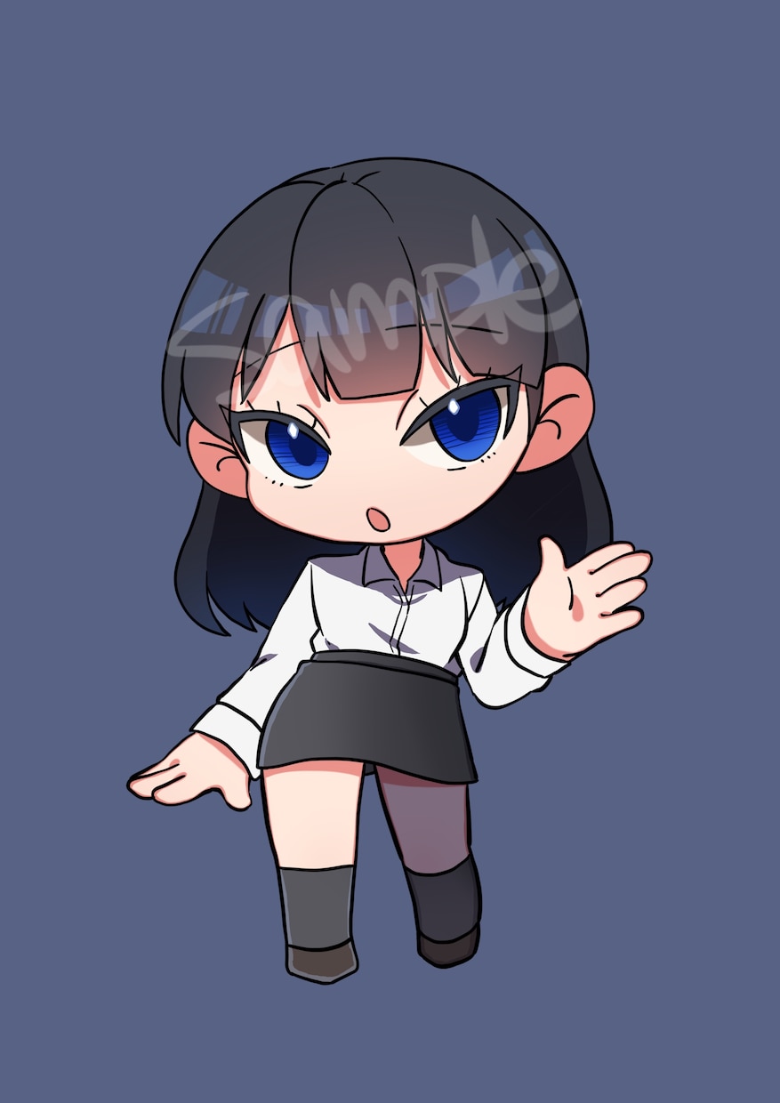 デフォルメのオリジナルキャラクター描きます オリジナルでもあなたのオリジナルでもVアバターでも！ イメージ1