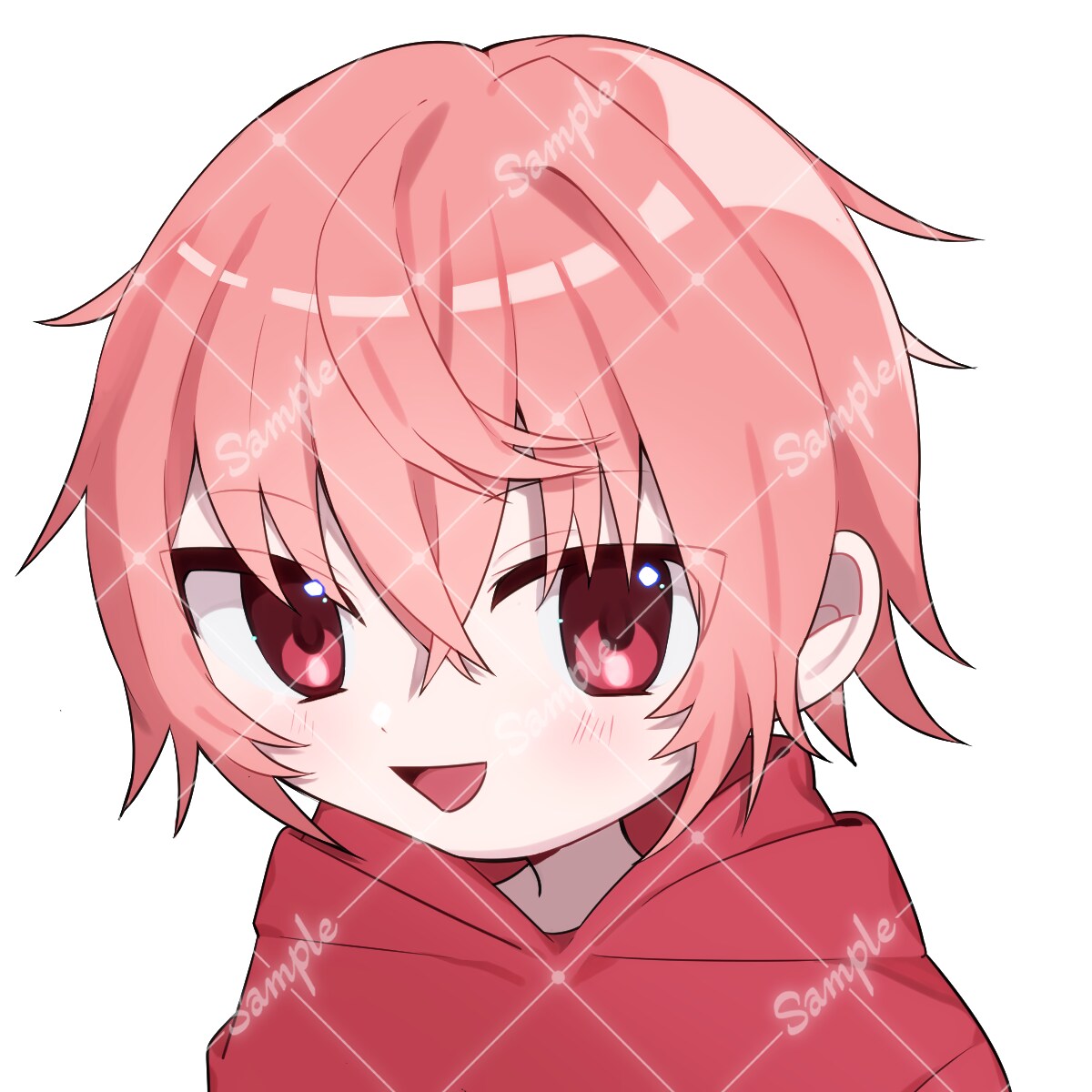 Twitter等のSNSアイコン描きます snsで使用できるアイコン映えするイラストを作成します！ イメージ2