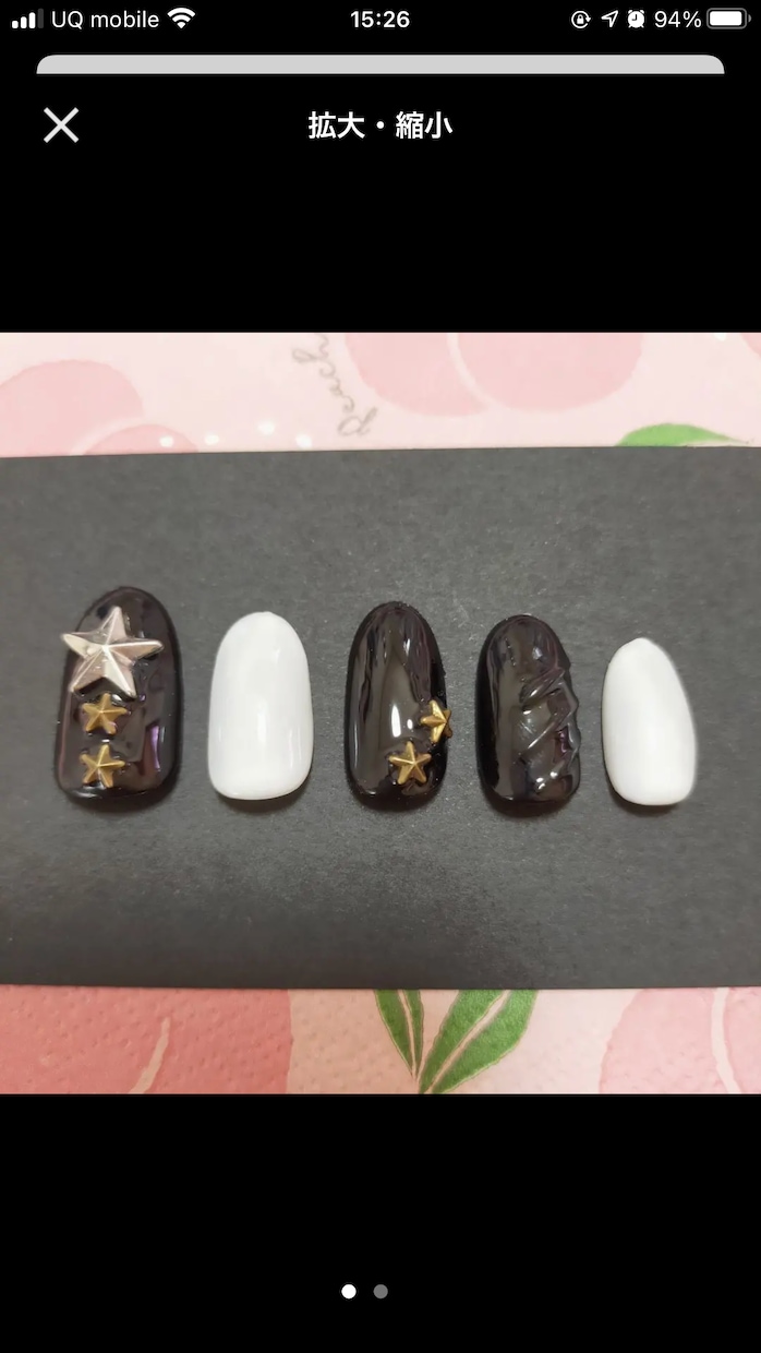 毎日ネイルが難しい方ジェルネイルチップ作ります 推しカラーや少し立体なネイルも可能です!まずはご相談下さい イメージ2