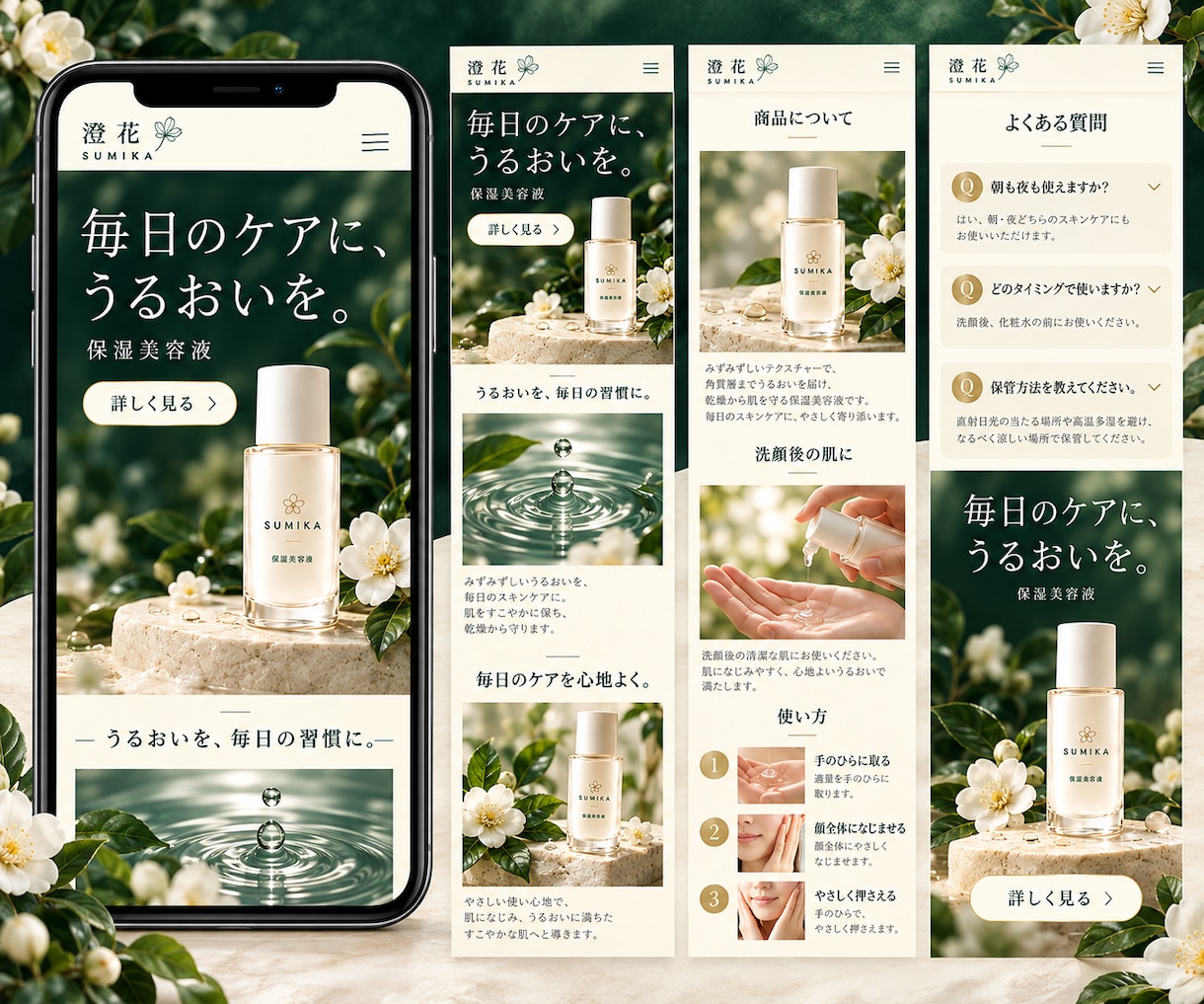 商品やサービスの魅力が伝わるLPを制作します あなたの想いを、読み進めたくなるページに イメージ3