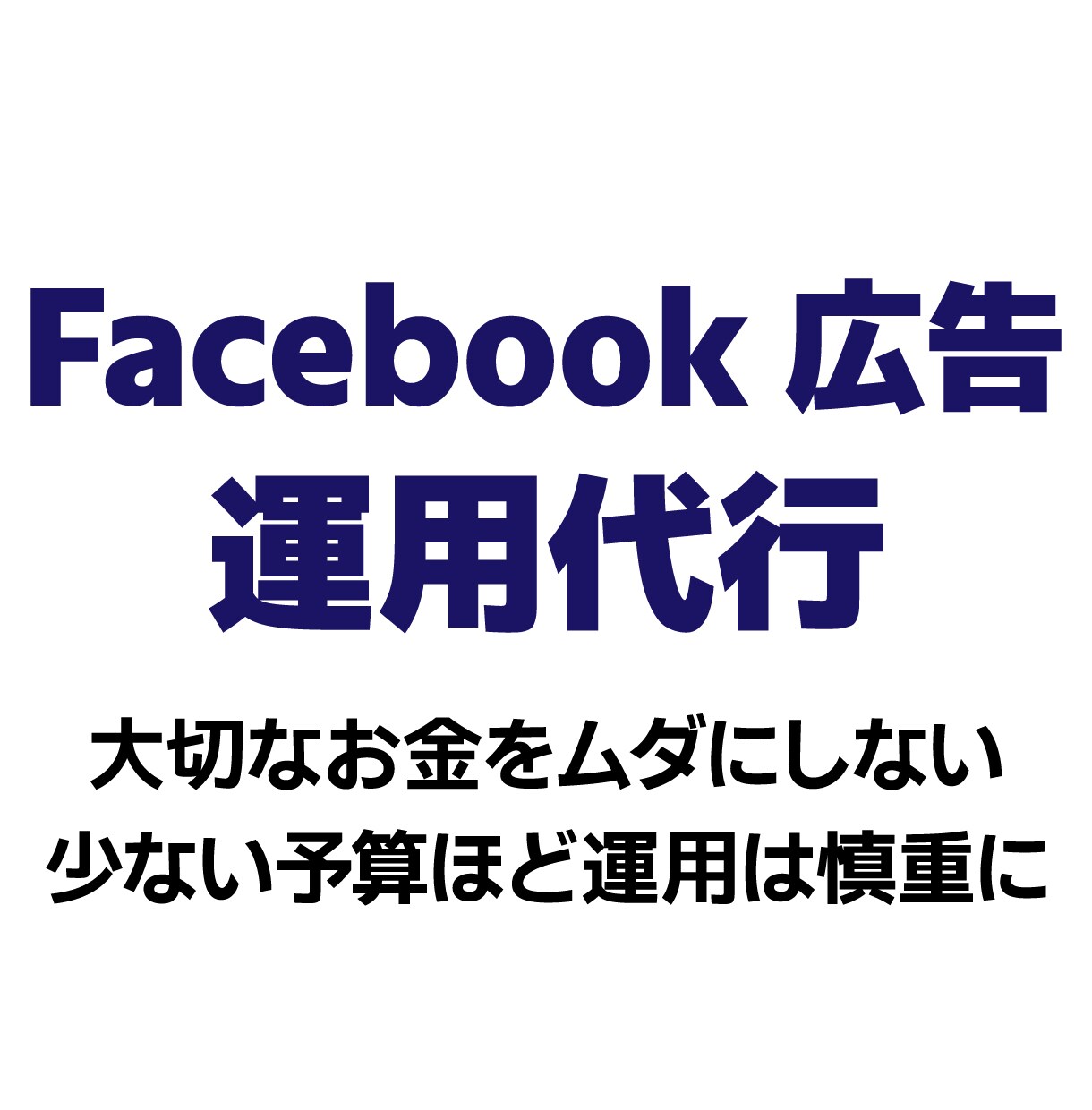 少額予算で効率運用！Facebook広告運用します 【現役WEB広告運用者】大切なご予算を無駄なく活かします！ イメージ1