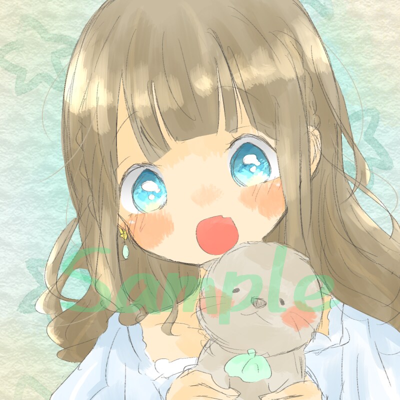 SNS等で使用するラフなアイコン描きます 迷ったらダイレクトメッセージでご相談ください イメージ1
