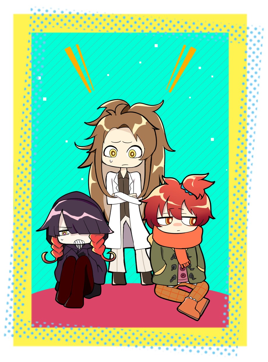 イラスト作成します カラフルな色味のキャラクターイラスト作成します イメージ1