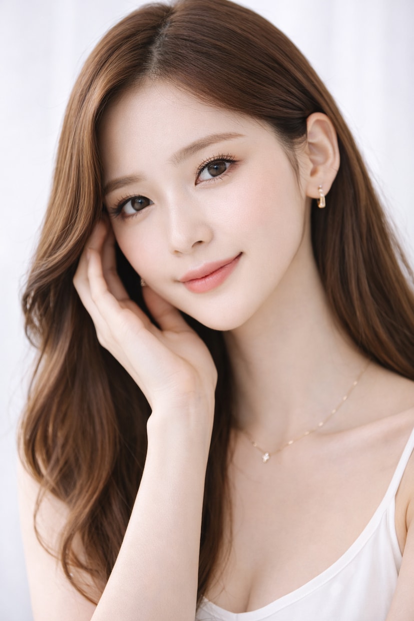 美容系や企業広告で使える女性画像を作ります SNSで反応が変わる高品質ビジュアル イメージ6