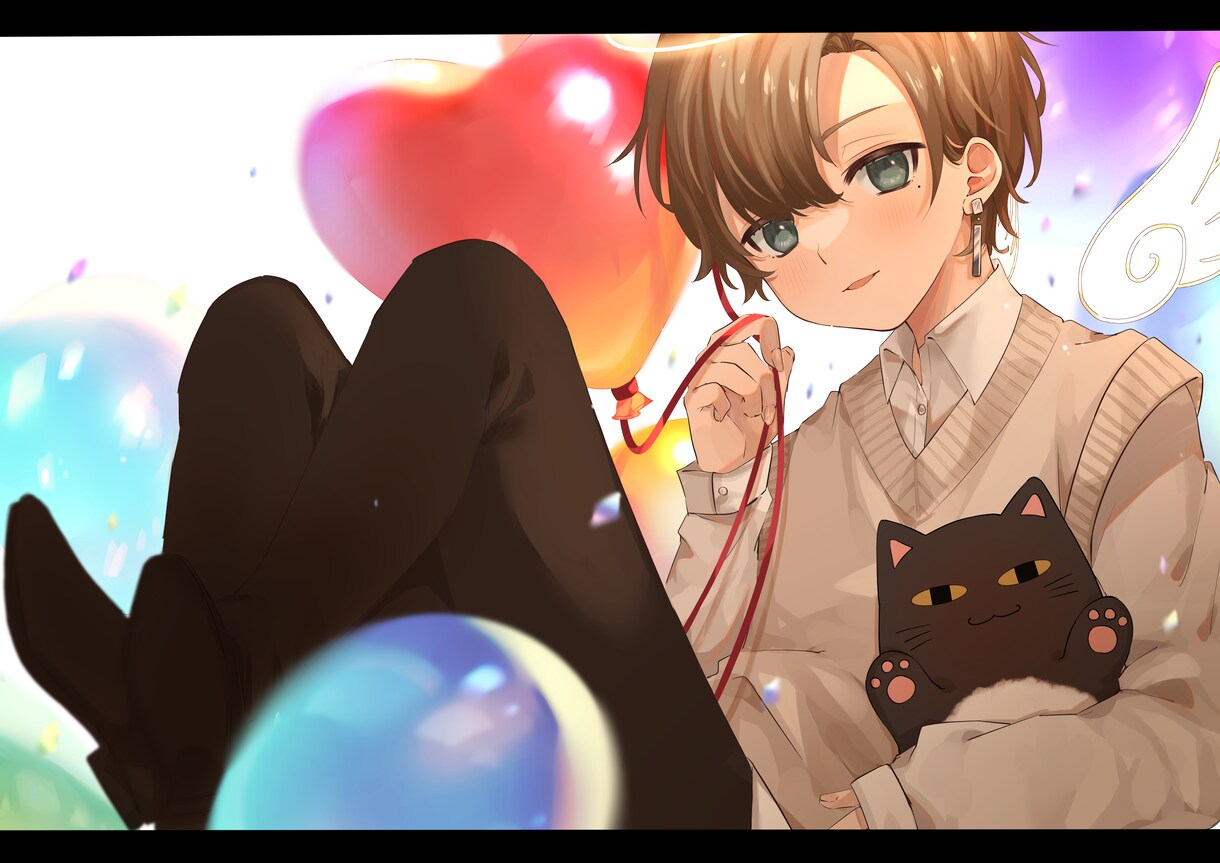 価格見直し！サムネ・動画映えイラスト等描きます 企業所属VTuber様サムネ採用、等身大パネル作成経験あり！ イメージ6