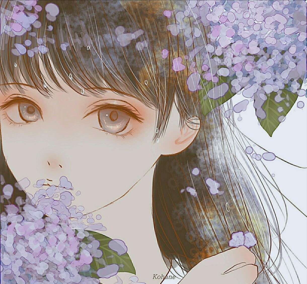 可愛いアイコンやヘッダーを描きます 儚くて可愛い、またはダークでかっこいい女の子達の絵を描きます イメージ3