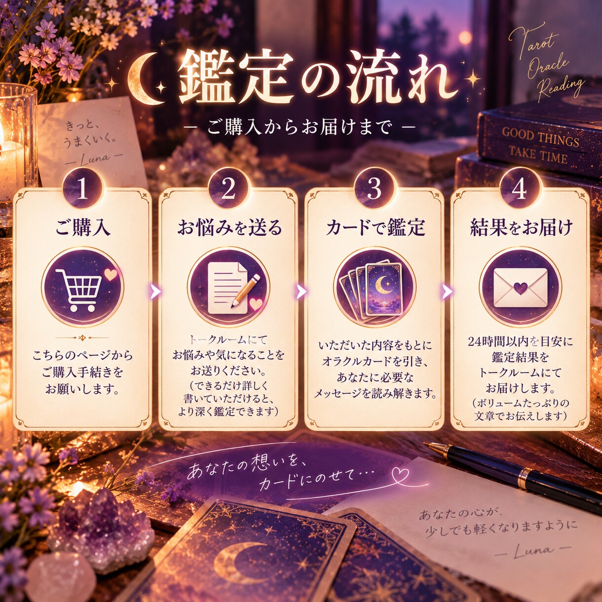 不倫・複雑愛｜二人の関係を霊視タロットで占います 禁断の恋・三角関係・秘密の恋…複雑な恋のお悩みを読み解きます イメージ4