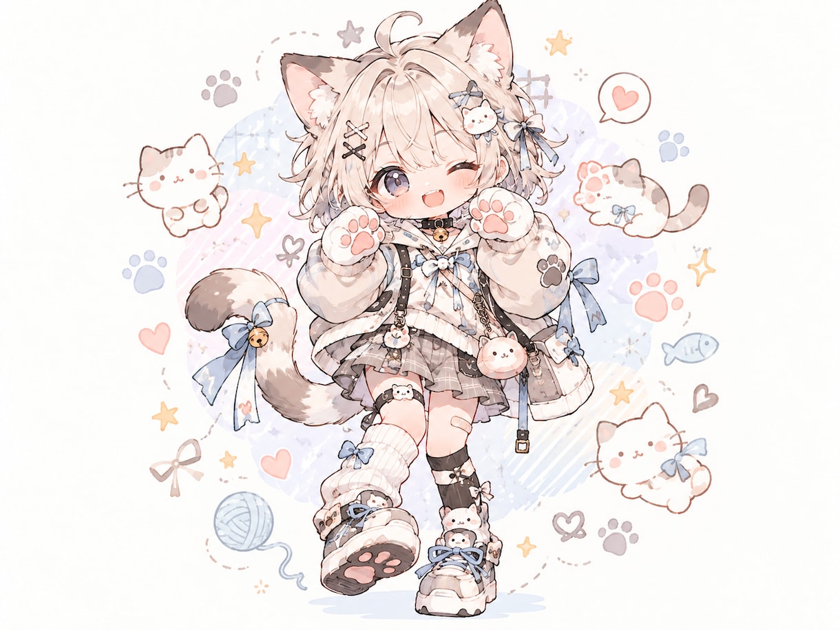 かわいいデフォルメイラスト・SNSアイコン描きます あなたの“好き”を、かわいい1枚に。 イメージ2