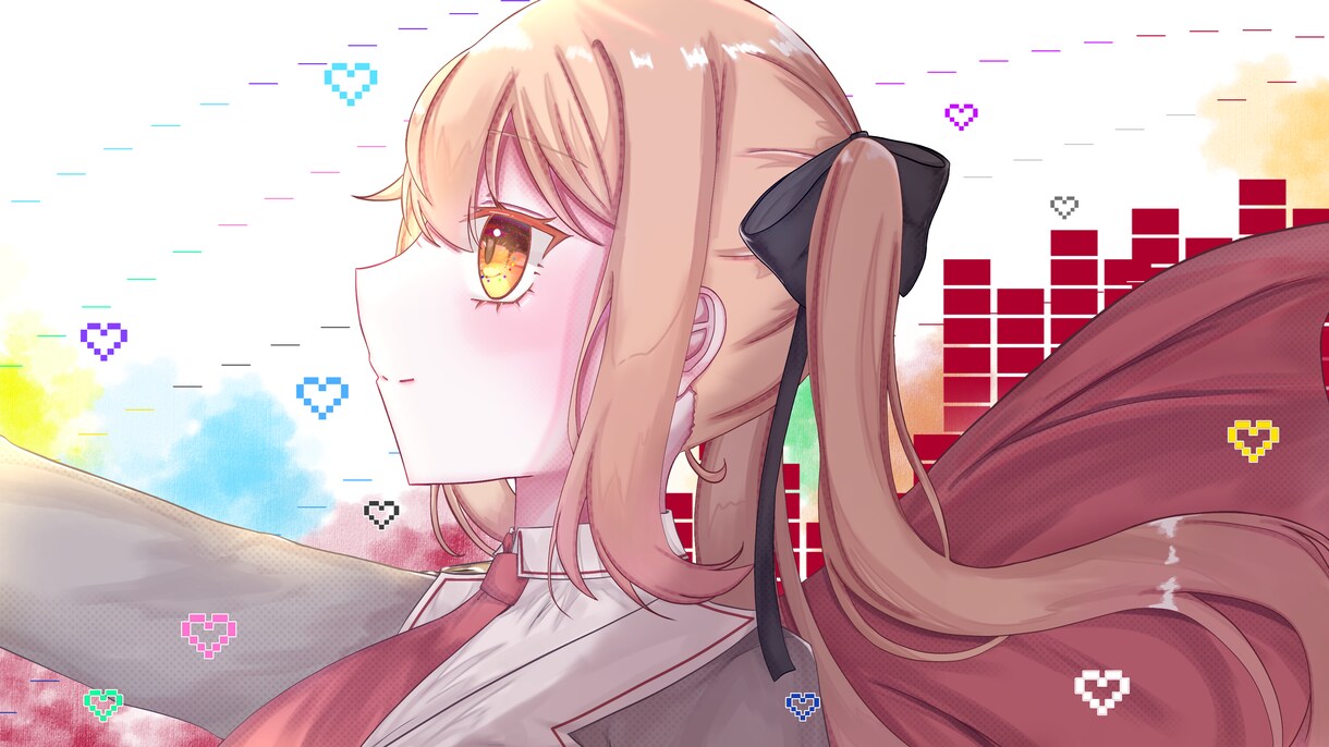 1枚絵･サムネイルイラストを描きます 【現役V】性別問わずにかわいい子を描きます！！【商用〇】 イメージ5