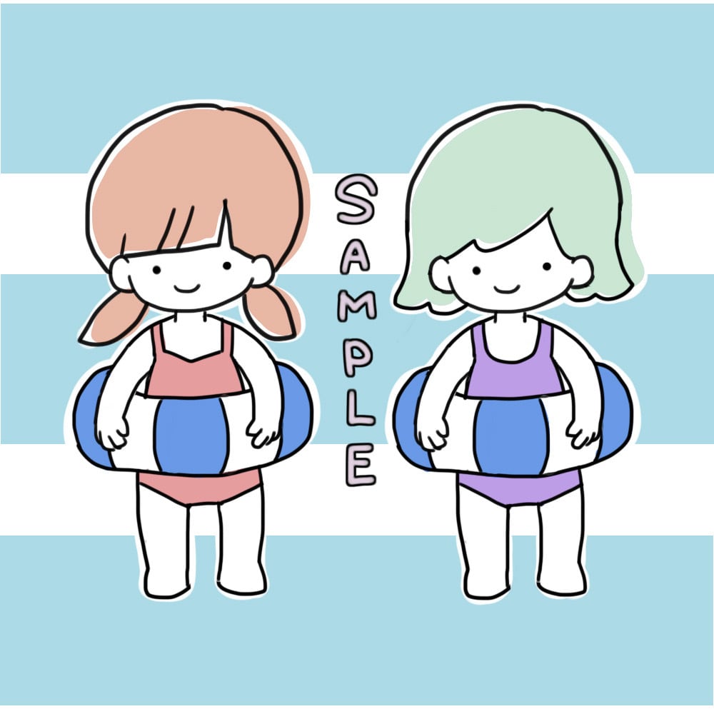ポップで優しいイラスト描きます SNSアイコンやヘッダー、似顔絵、名刺などの挿絵にどうぞ♪ イメージ7