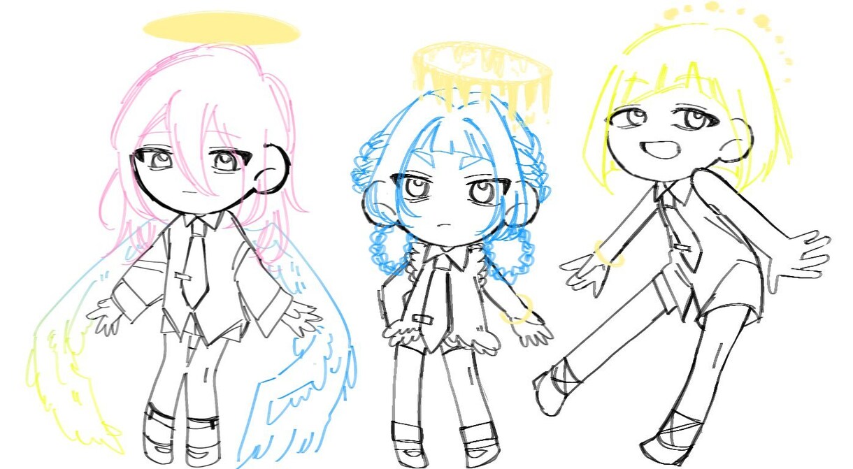 デフォルメキャラ描きます あなたのオリキャラちゃんデフォルメ化しませんか！ イメージ5