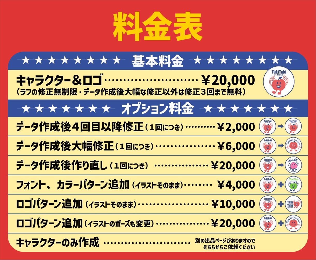 4月以降：ポップなイラストロゴ作成します 海外風で印象的なデザインをお求めの方にオススメです イメージ6