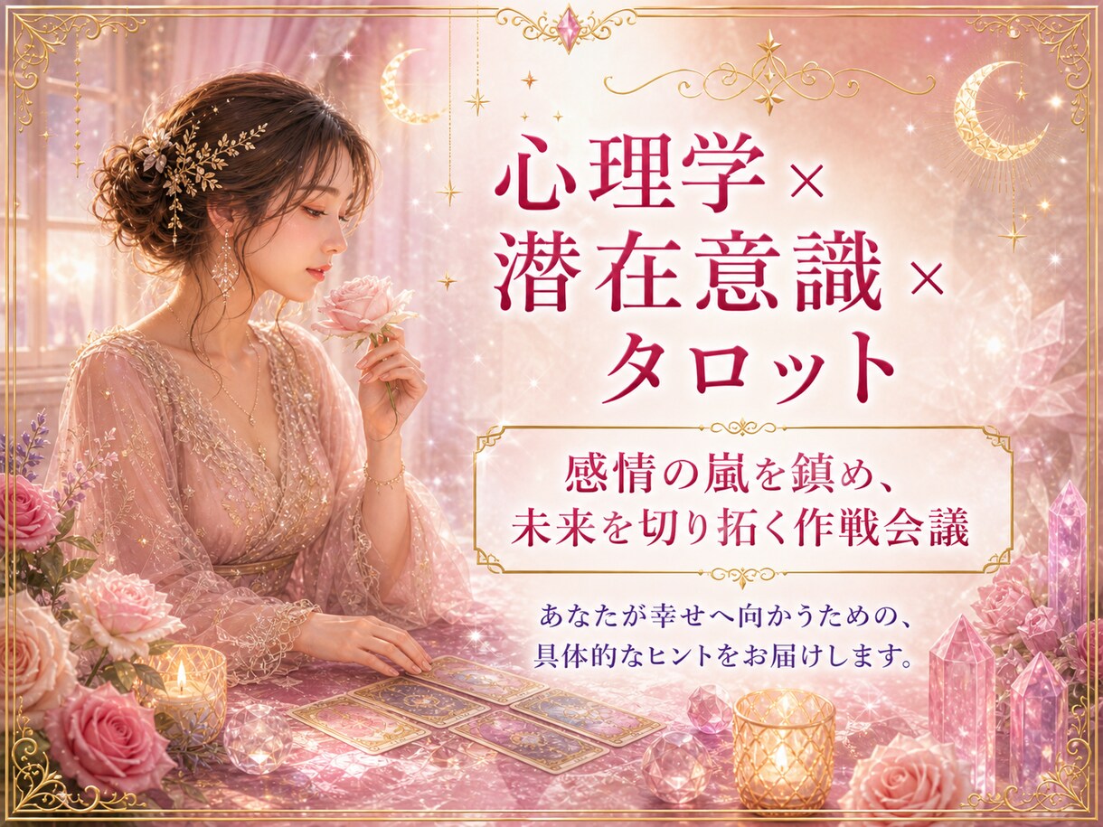 鑑定歴12年！タロット＆霊感で恋愛の悩みを占います 出会い/片想い/相手の気持ち/複雑恋愛/遠距離/結婚生活など イメージ6