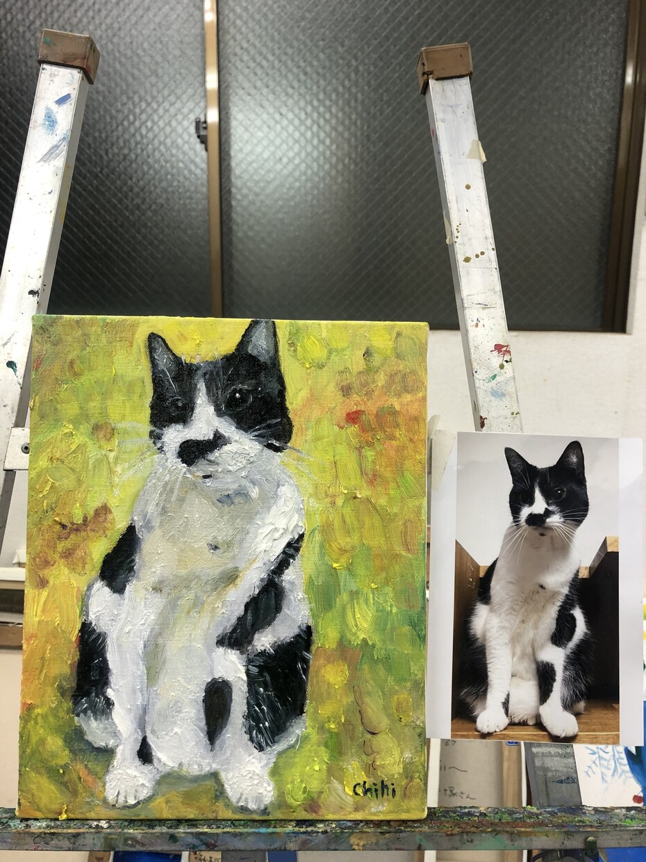 ペットの油絵を描かせて頂きます ペットの油絵をお部屋に飾りませんか イメージ5