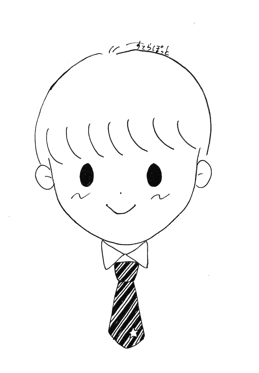 手描きのモノクロアイコン描きます 世界にひとつだけの特別なアイコンを一緒につくりませんか？ イメージ2