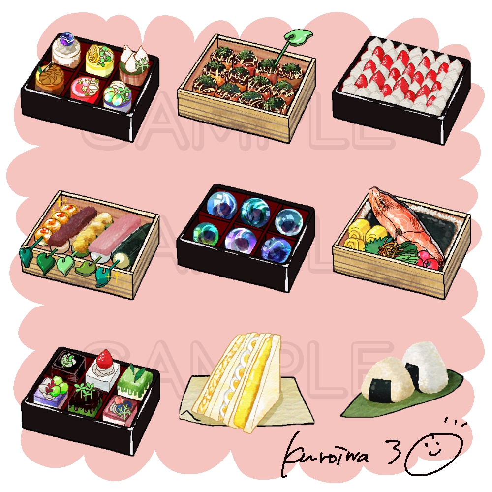 食べ物、お料理をもっと美味しそうに描きます 写真からイラストに！パッと目を引くお料理、食べ物描きます イメージ2