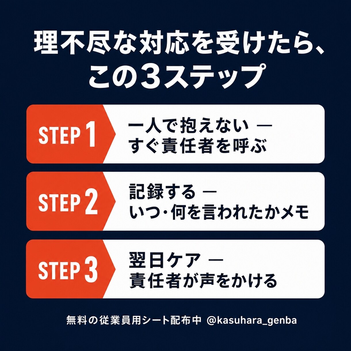 10月義務化対応カスハラ対策セットを作ります カスタマーハラスメント対策しましょう！ イメージ4