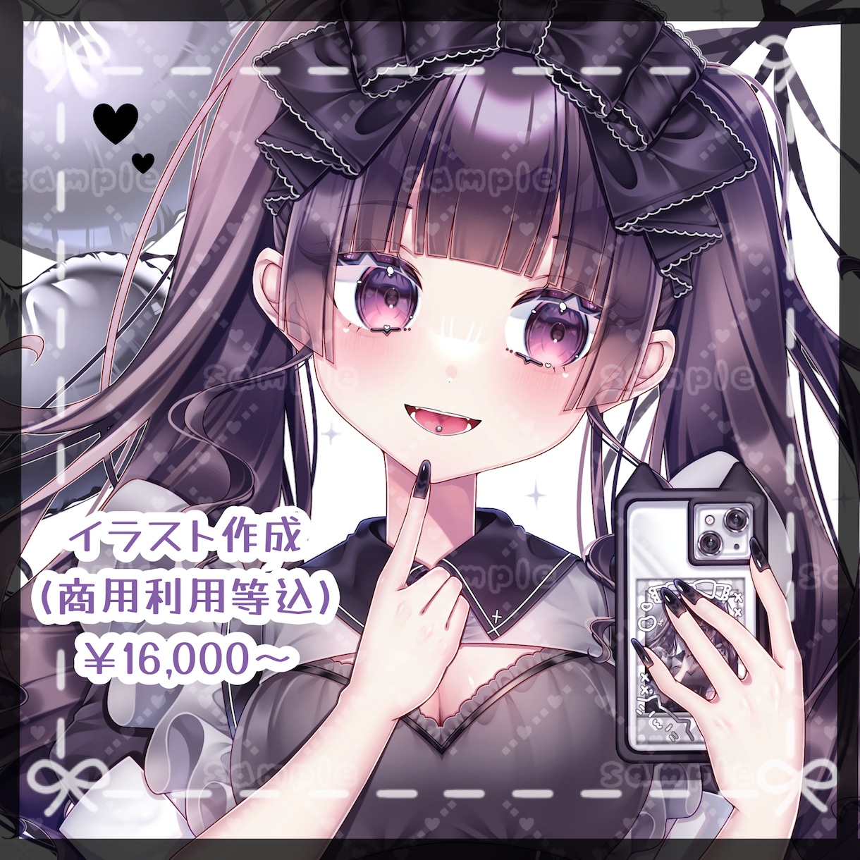 可愛いイラストお届けします 細部までこだわった可愛いイラストをお描きします！ イメージ1