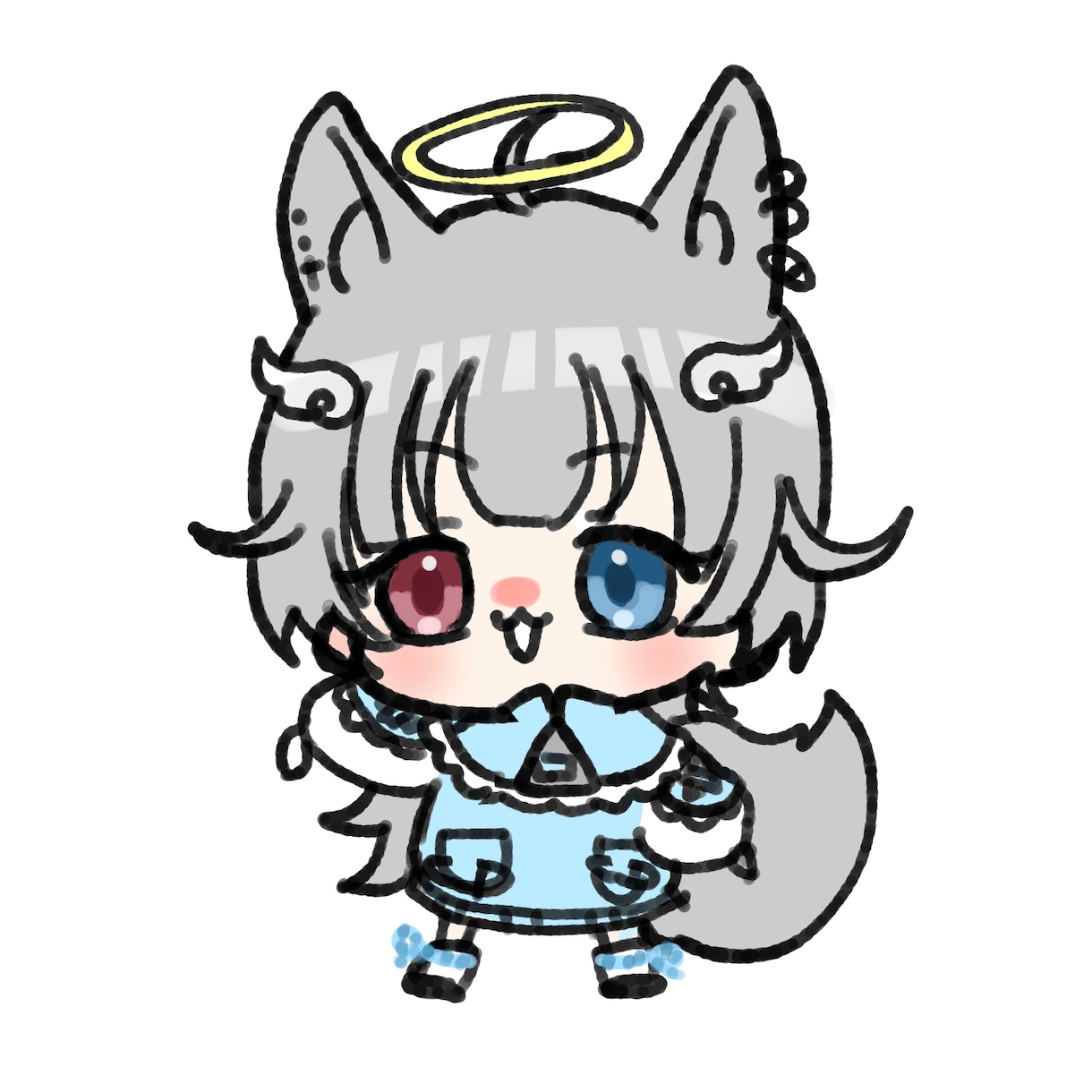SDイラスト描きます ゆる〜いSDイラストのアイコンを描きます！ イメージ1