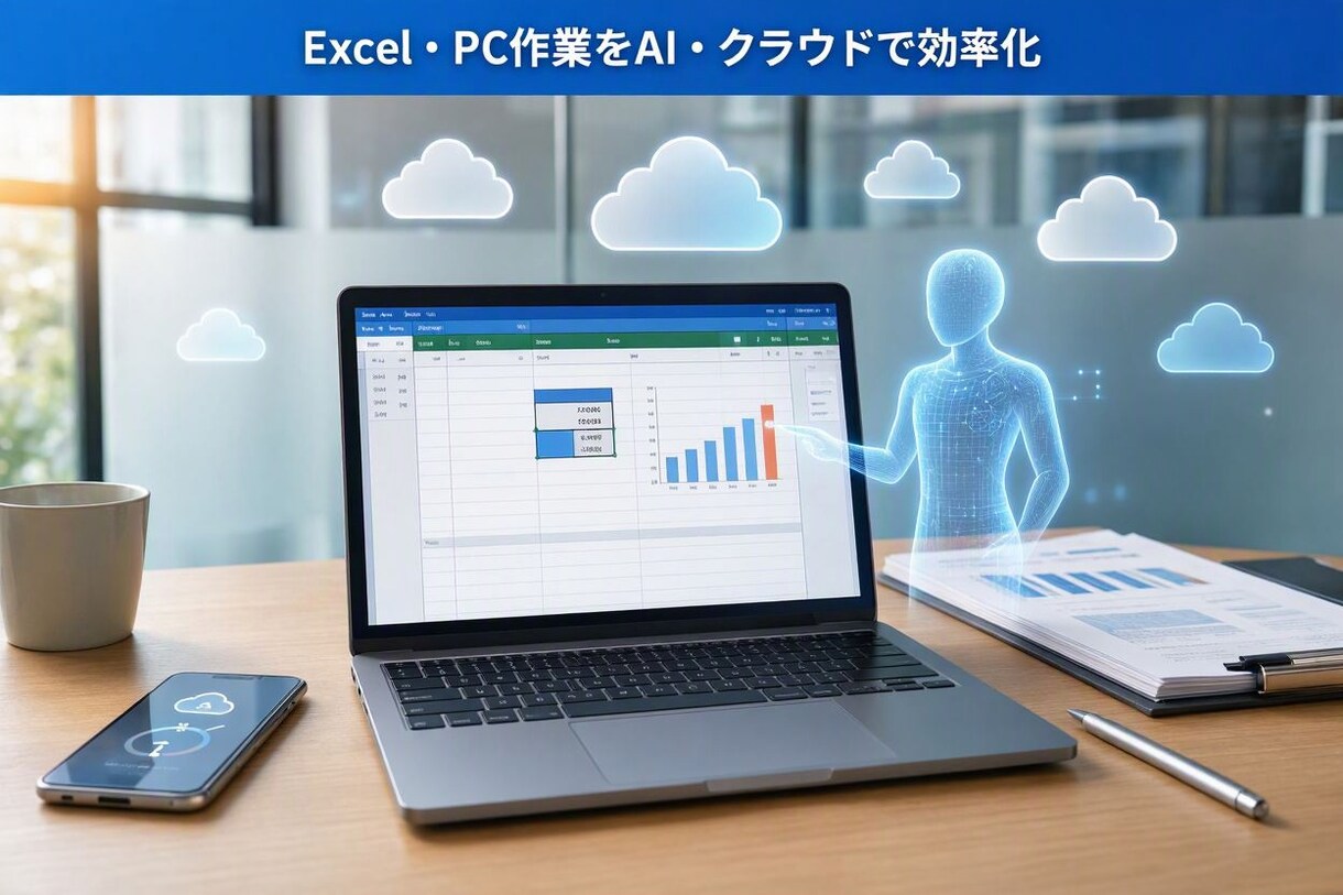Windows業務ツールをAIで開発します Excel・PC作業をAI・クラウドで効率化 イメージ2