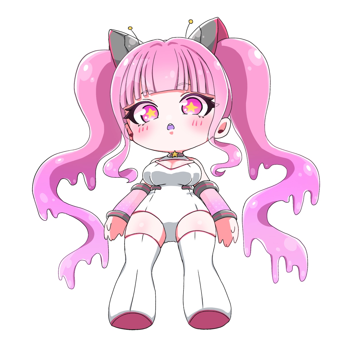 商用利用可！デフォルメイラスト制作します もちもちかわいいデフォルメイラストを作成します！ イメージ2
