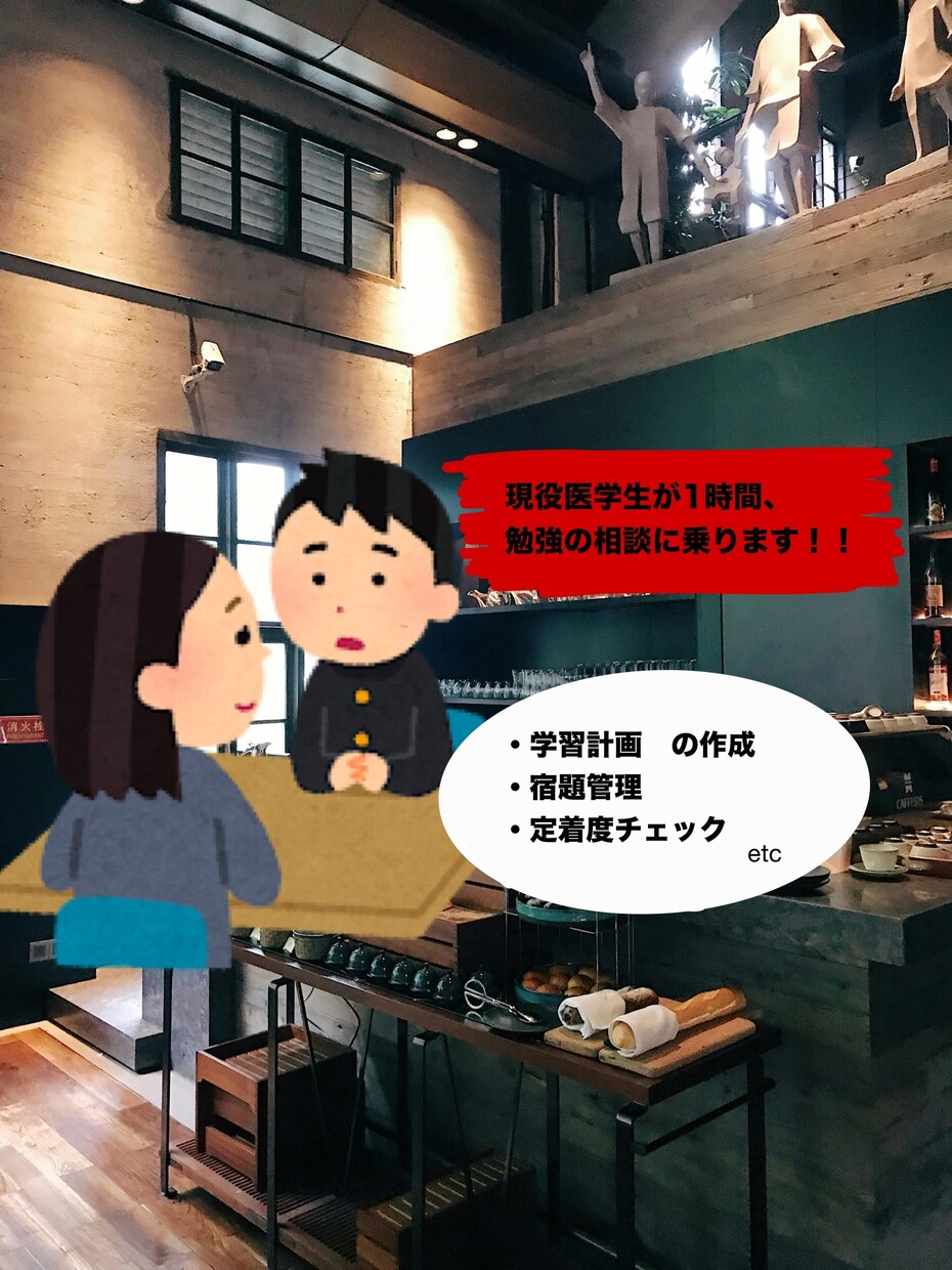 医学生があなたの学習をサポートします 成績が伸び悩んでいる方必見！あなた専用の学習計画を イメージ1