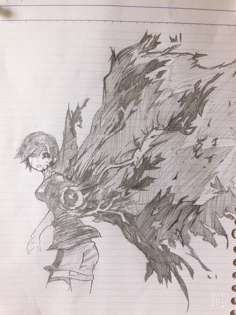 鉛筆画で好きなキャラクターを描きます 鉛筆画で描かれた手書きイラスト、1枚どうですか？ イメージ2