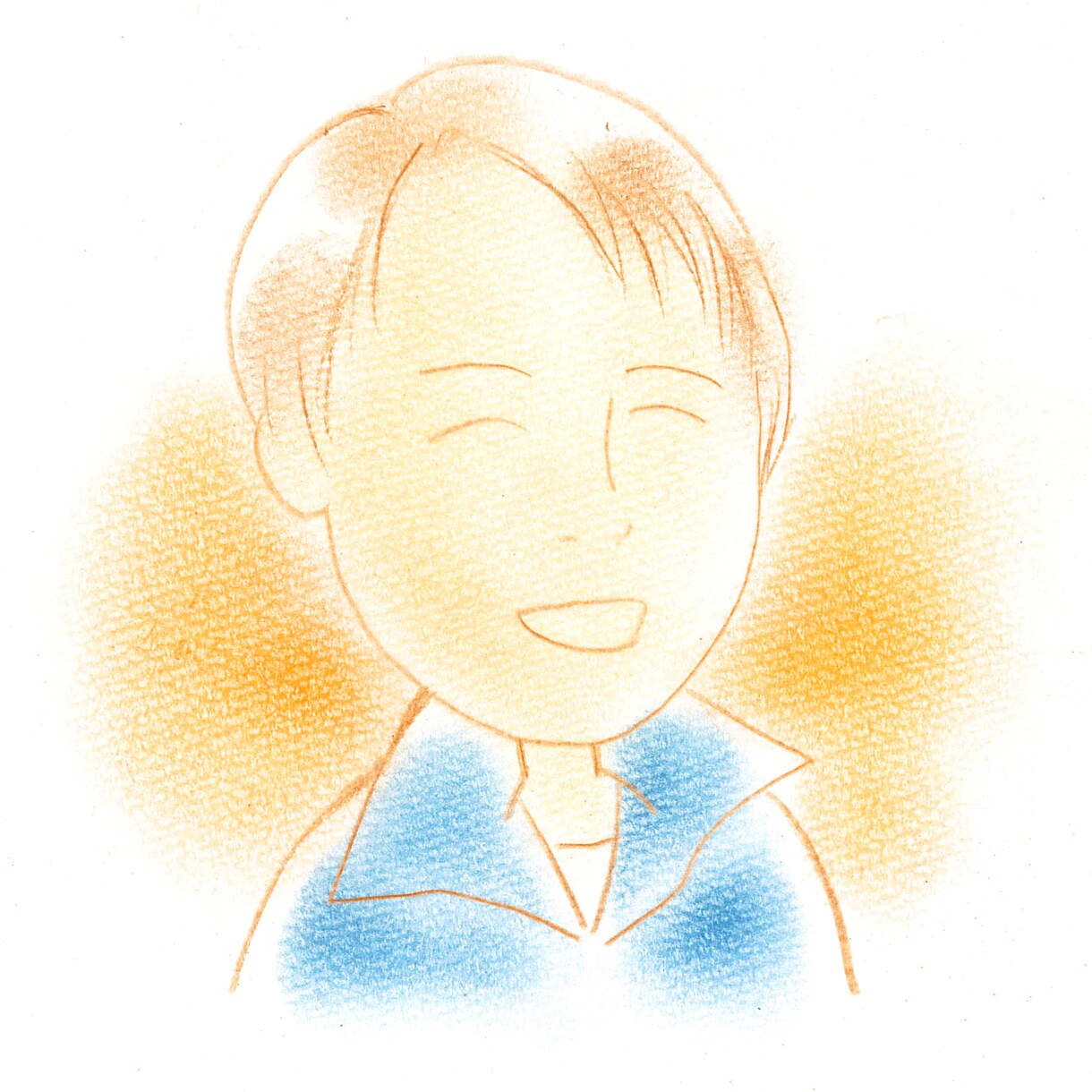 色鉛筆の優しい似顔絵描きます 名刺に入れたり、SNSのアイコンにいかがですか? イメージ2