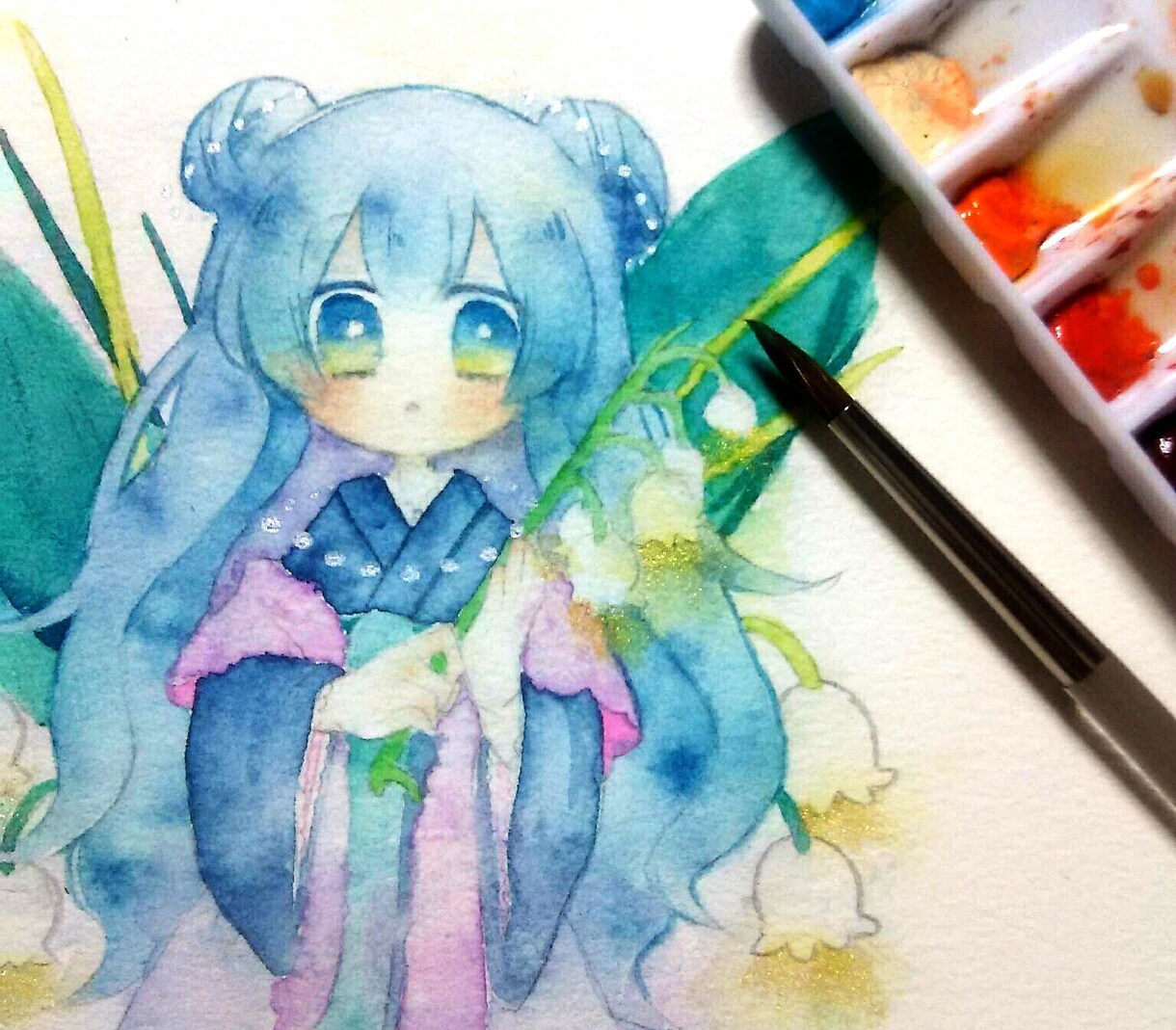 キュートな女の子のイラスト描きます VTuberさんにおすすめ！可愛さに全振りしたイラストです！ イメージ5