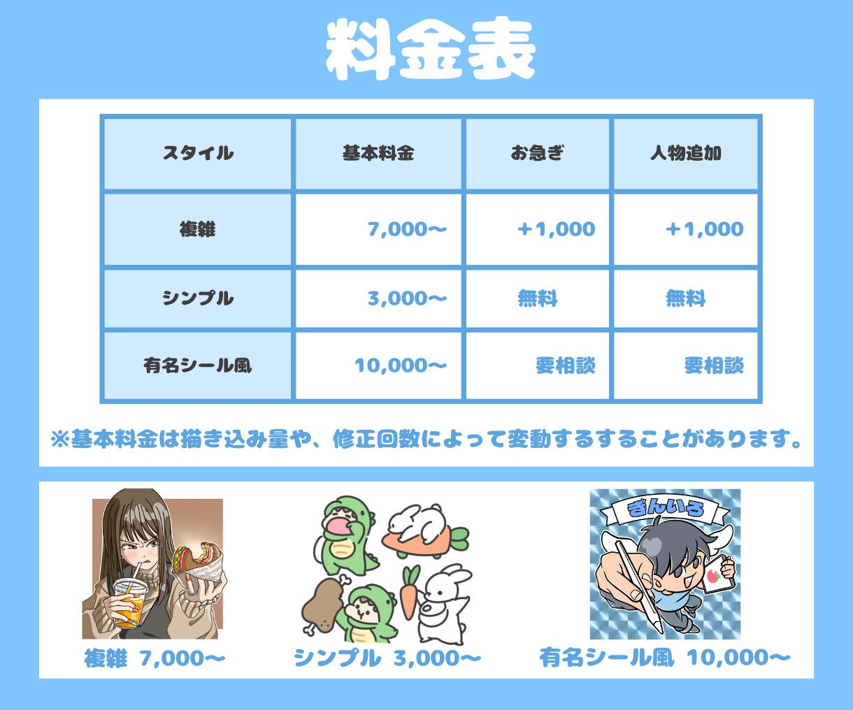 イメージ通りのカットイラストお描きします シンプルか複雑なイラスト。どっちが欲しいか伝えるだけ！ イメージ6
