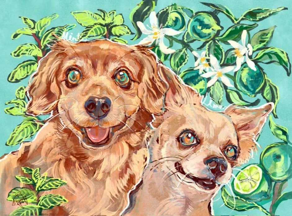 犬、猫、動物なんでもイラスト描きます /今そこに居る子の空気感/確かにそこに居た子の笑顔をお届け イメージ2