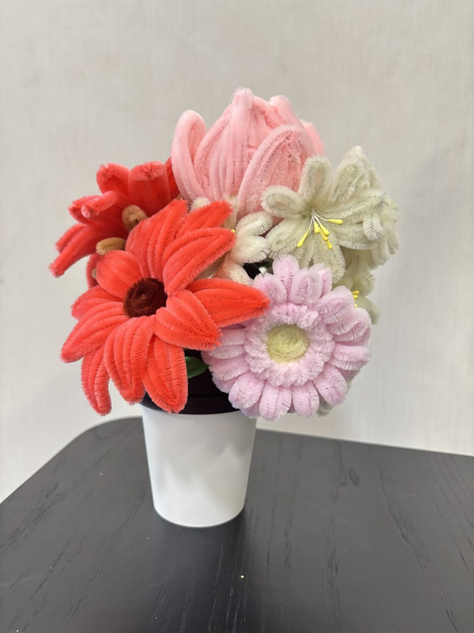 生活を彩る、心温まるお花を制作します プレゼントやお祝いに想いが伝わる枯れないふわふわのお花 イメージ5