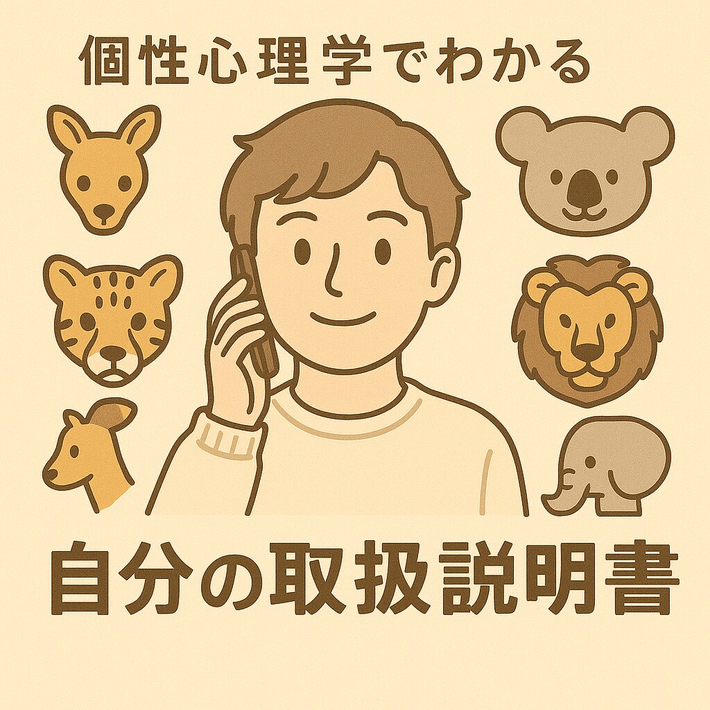 あなたの取扱説明書を作成します 四柱推命を基礎とした「個性心理學」を使って作ります イメージ1