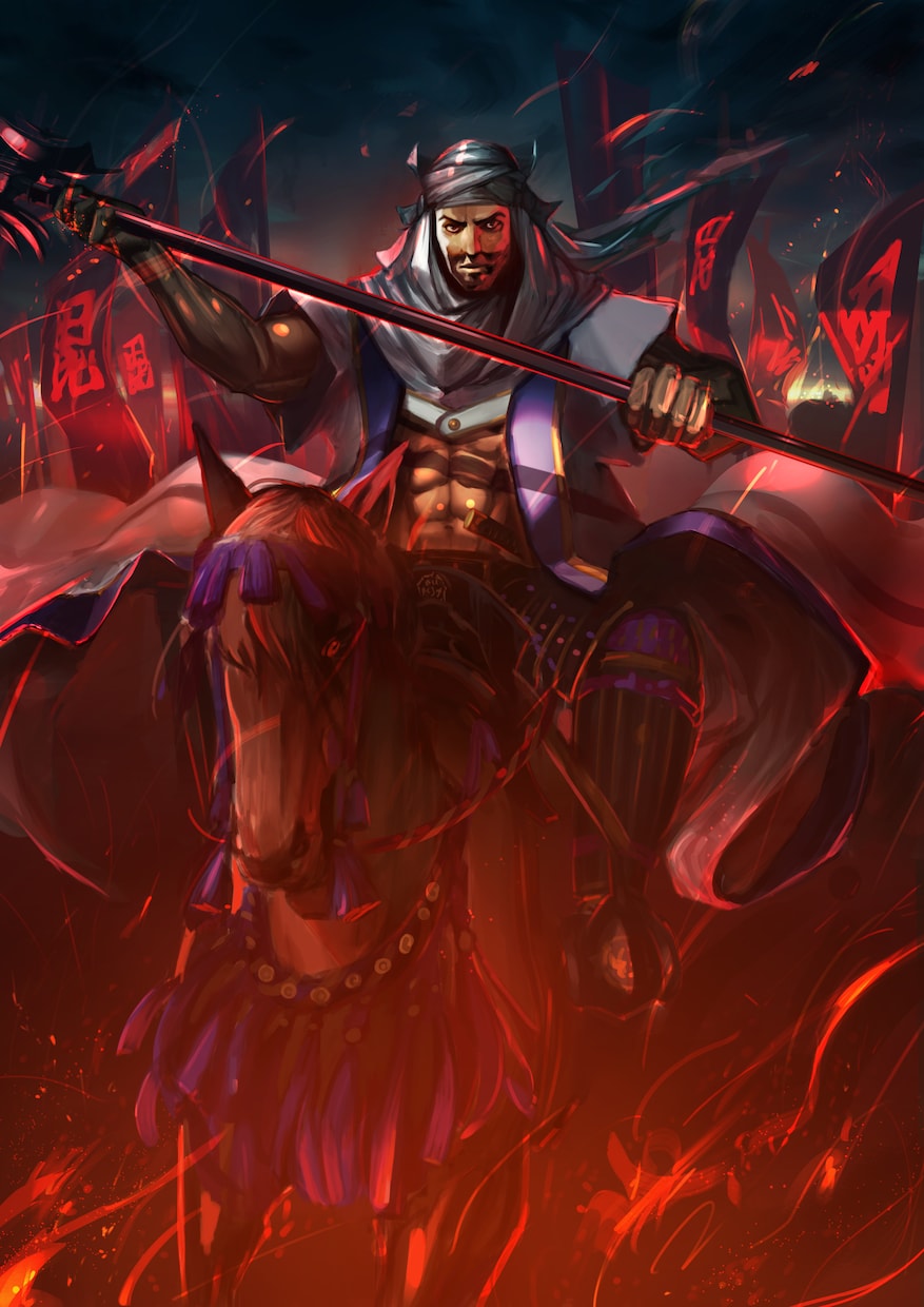武将イラスト描きます 戦国、三国志問いません！自分の好きな武将をその手に！ イメージ1